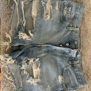 Levis 501 High Rise Short